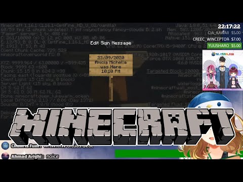 【Minecraft】Today was the Day I Reached 10.000 Blocks【NIJISANJI / にじさんじ】