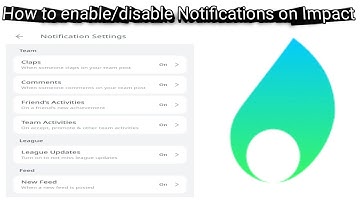 How to Enable or Disable Notifications on the Impact app | Techno Logic