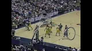 03/21/1993 NCAA West Regional 2nd Round:  #9 UCLA Bruins vs.  #1 Michigan Wolverines