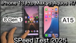 World's Fastest Phone vs iPhone 13 Pro Max Speed Test