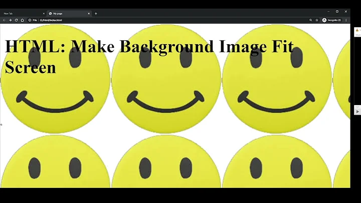 HTML How To Make Background Image Fit Screen - DayDayNews