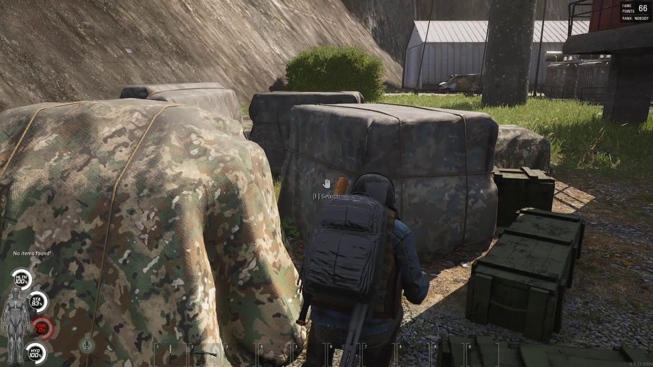 SCUM: Robot Sentry follows me