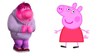 Inside Out 2 Characters And Their Favorite Peppa Pig Charactes