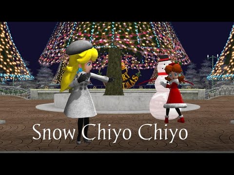 11 28 MMD Princess Peach Dances To Snow Chiyo Chiyo Feat Princess Daisy 