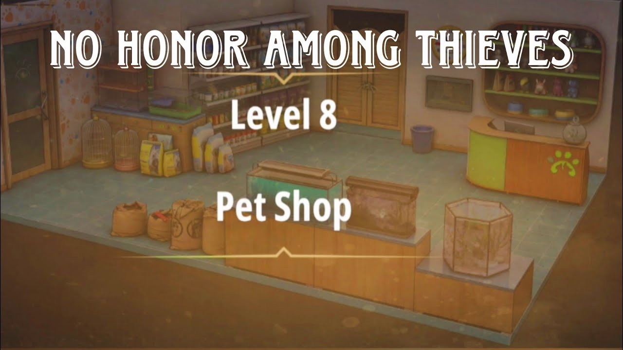 Rooms & exits can you Escape level 8 pet shop