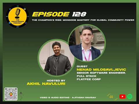 The Tech’o’Space Podcast Ep 128 - The Champion’s Rise: MongoDB Mastery for Global Community Power