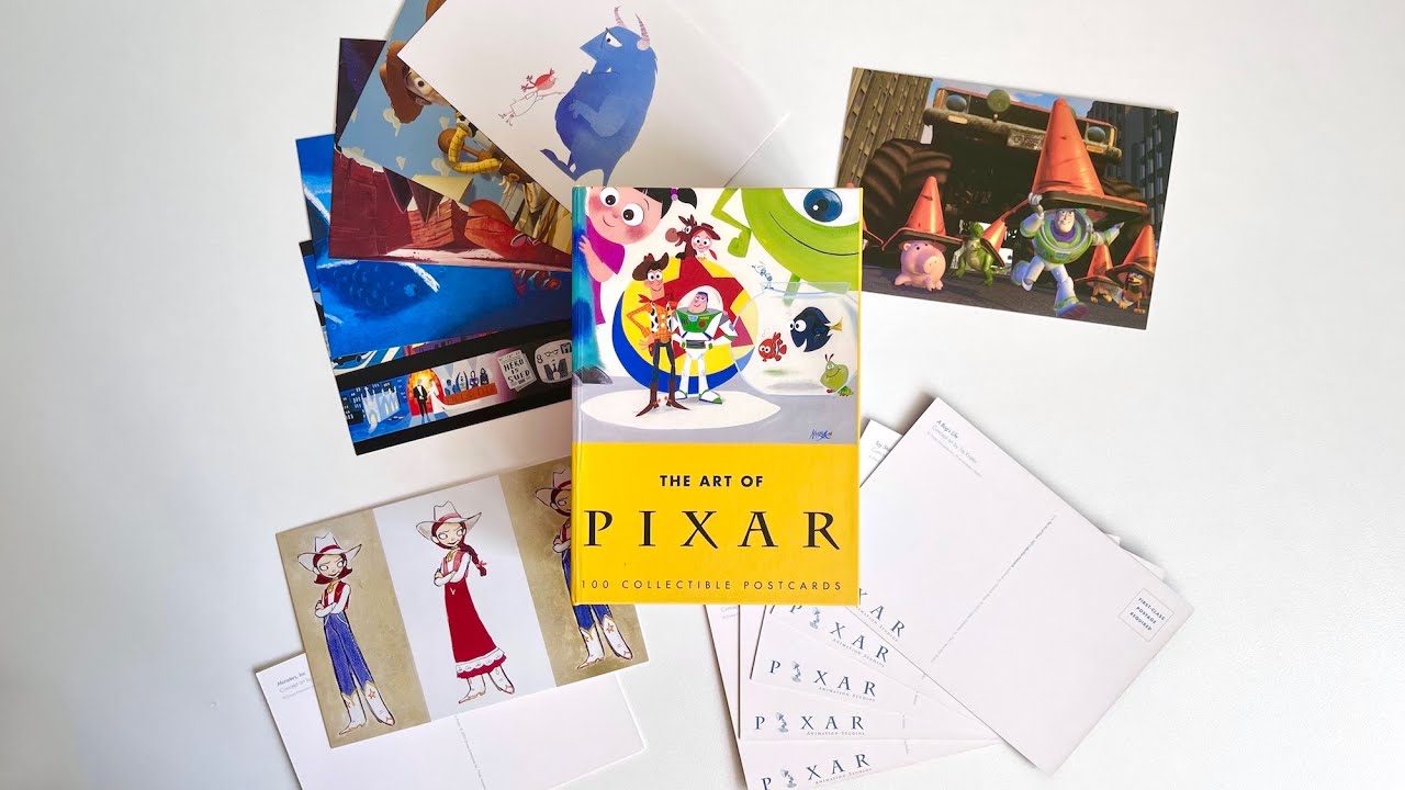 アート・デザイン・音楽 THE ART OF PIXAR The Art Of Pixar: Volume I (Postcards) - YouTube