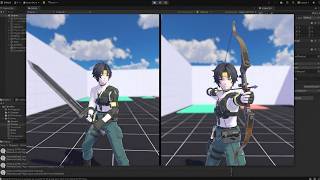 VR MMO - Devlog #3 - Classes, Skills, Boss, Mining/Gathering/Fishing, Bank, QoL