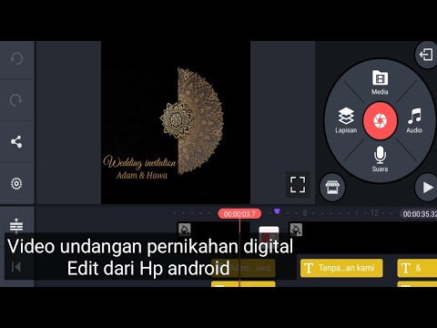 #6.Cara membuat video undangan pernikahan digital melalui ...