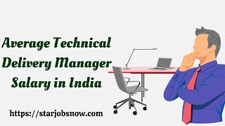 Average Technical Delivery Manager Salary in India