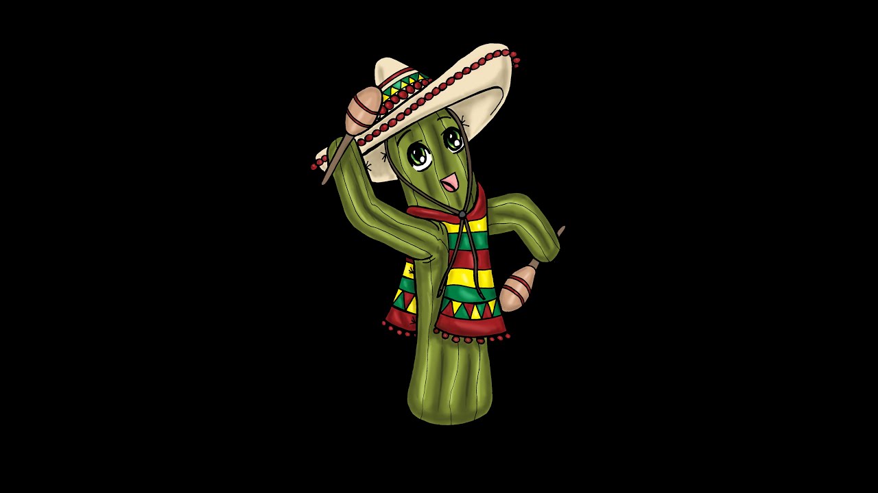 Mariachi Mascot KJArting 3NOV2015  