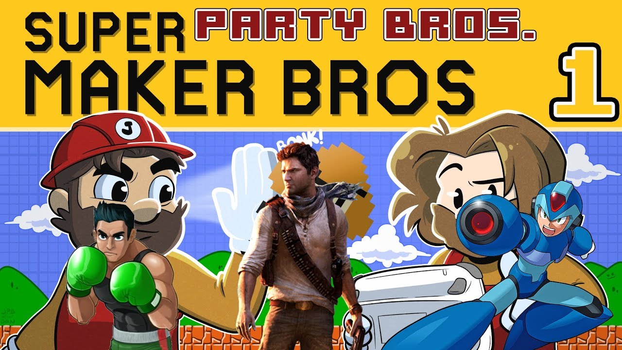 Новый Super Mario Maker | Давайте поиграем в Super Party Bros. Эпизод №1 | Super Beard Bros.