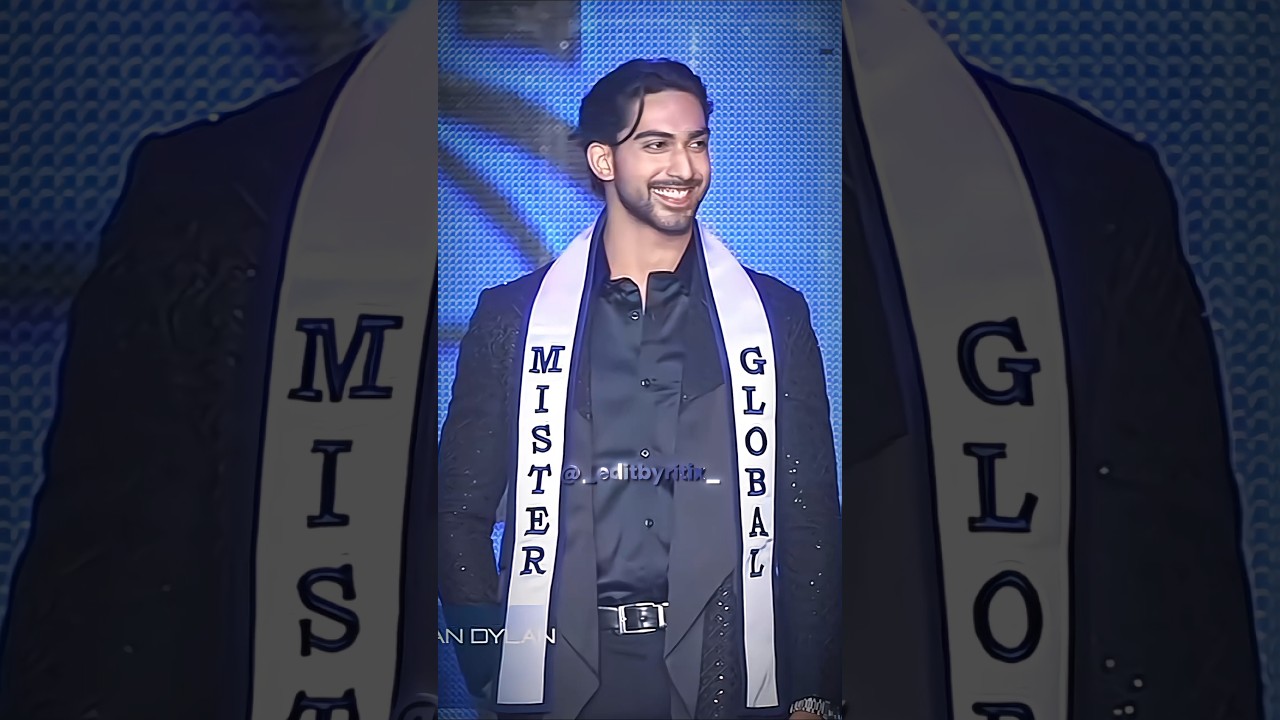 Mister Global 2023 From India 🇮🇳 