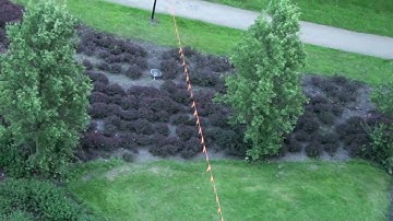 Eflite Blade Msr landing from 8 floors high