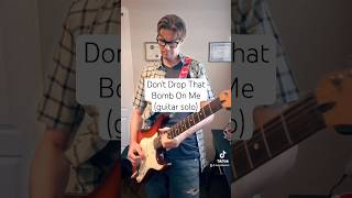 Video thumbnail of "Don't Drop That Bomb On Me (Solo) #guitar #guitarsolo #guitarcover #cover #bryanadams #strat #solo"