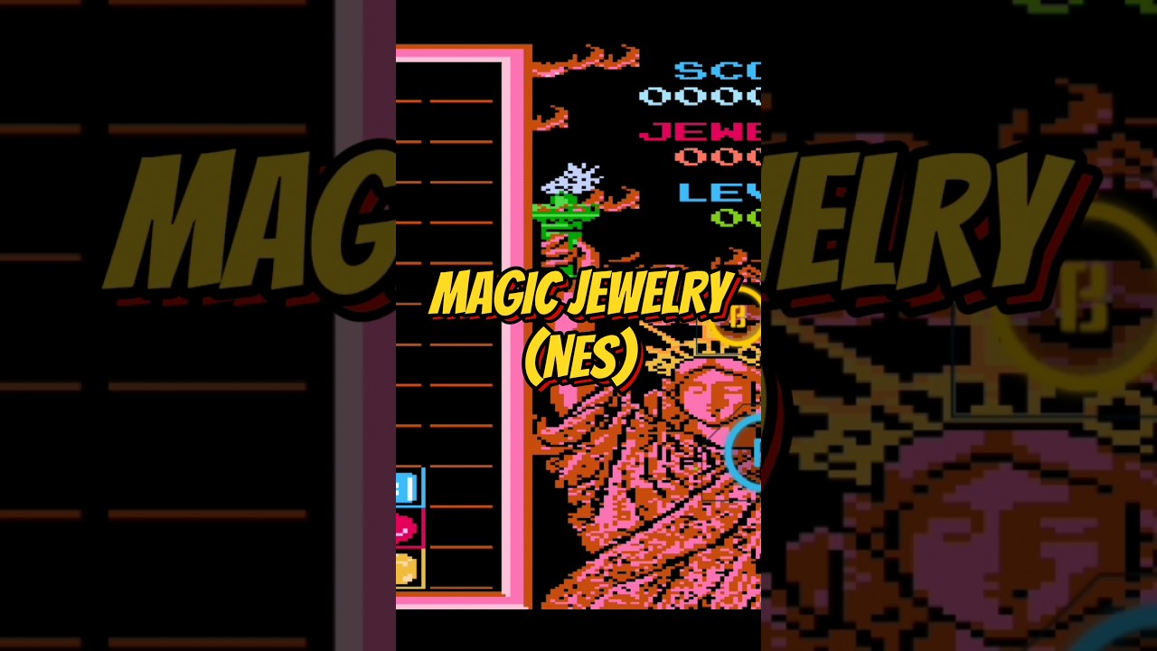 SAYA COBA MAIN GAME PUZZLE JADUL! Magic Jewelry (NES) 