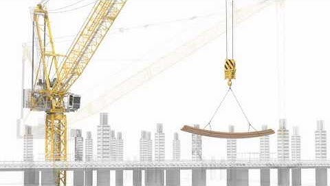 Liebherr Luffing Jib Cranes - Horizontal load movement
