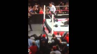Big Show leaves a fan hanging live on WWE Raw