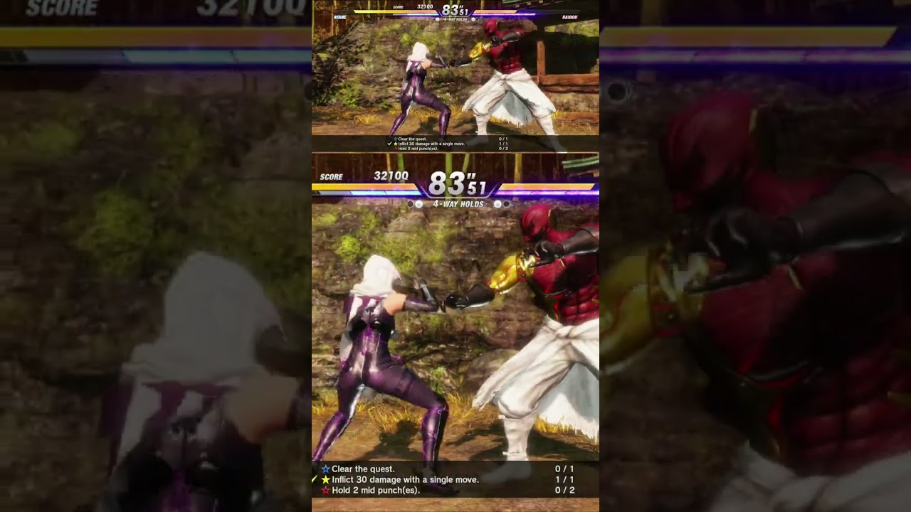 Ayane's EPIC K.O. Play: She DOMINATES Raidou in Fighting Game! 