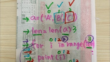 手寫Python 程式設計for in tuple