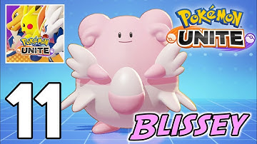 Pokémon UNITE - Gameplay Walkthrough Part 11 - Blissey Gameplay (Android, iOS)