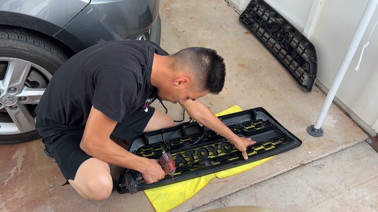 06 4runner TRD pro grill install