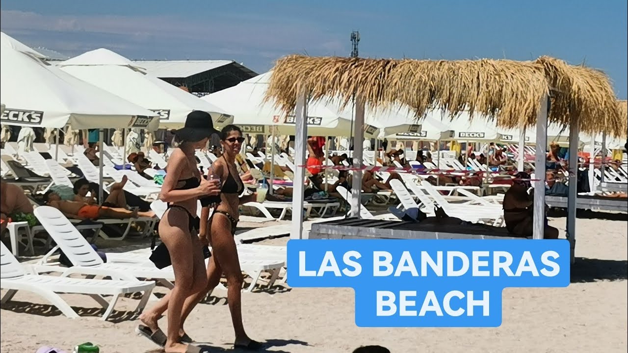 Plaja LAS BANDERAS BEACH Summer Super Party FUN Costinesti Beach Constanta Romania