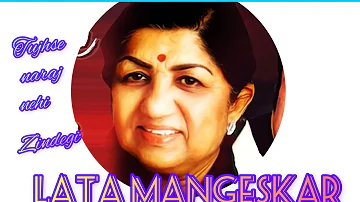 Tujhse Naraz Nahi Zindagi (Female) – Full song | Lata Mangeshkar  #latamangeskarsongs