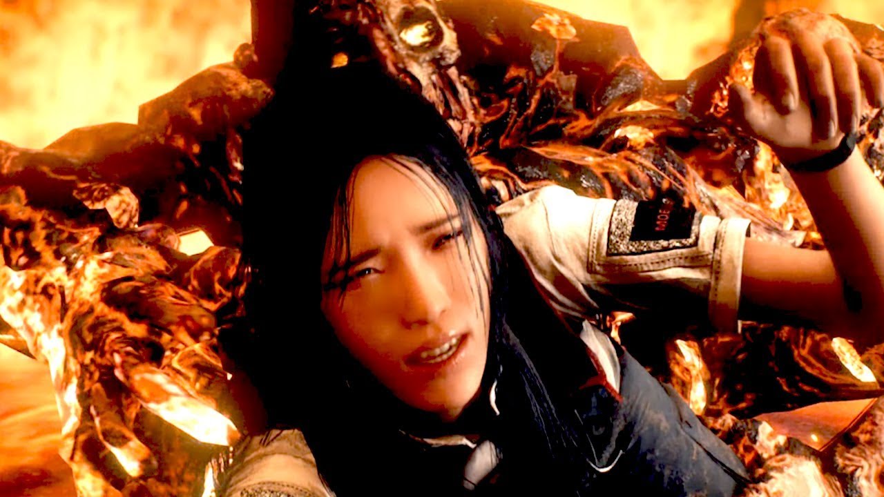 絶体絶命！！炎の中で大量のゾンビに襲われる！ - サイコブレイク2 実況プレイ - Part11