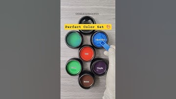 🎨 VIRAL Color Mixing Hack! RGB Challenge #Shorts #colormixing #youtube