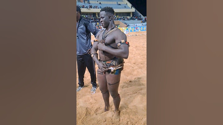 Futur roi des arène Thiatou Daouda Fall