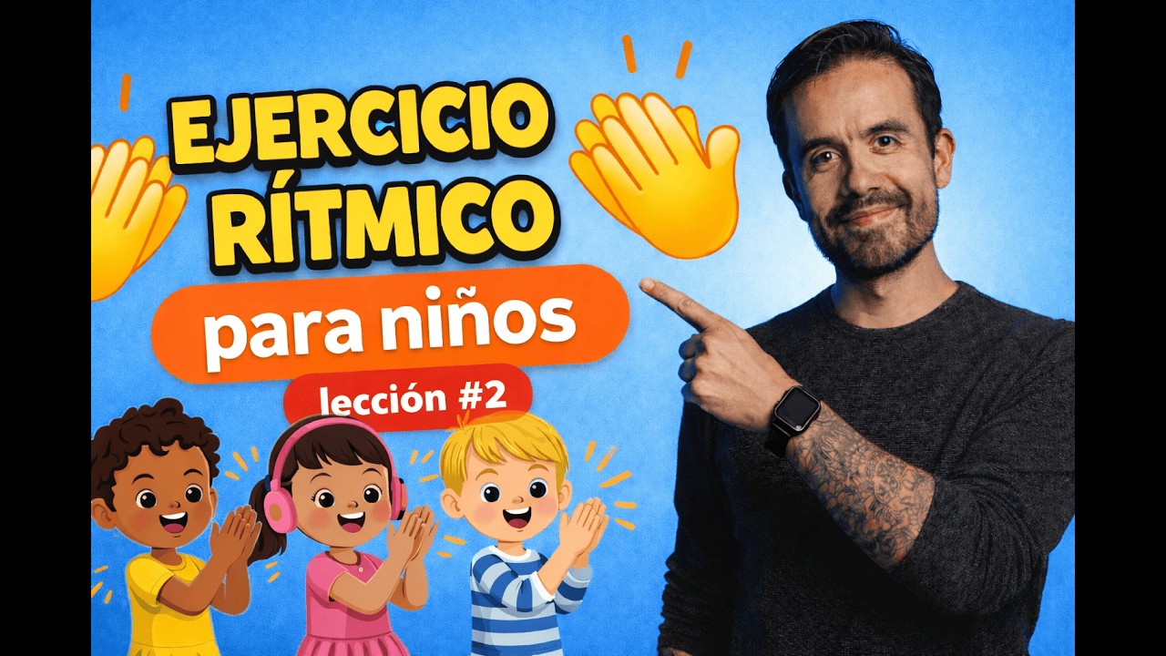 Ejercicios rítmicos para niños | Lección #2