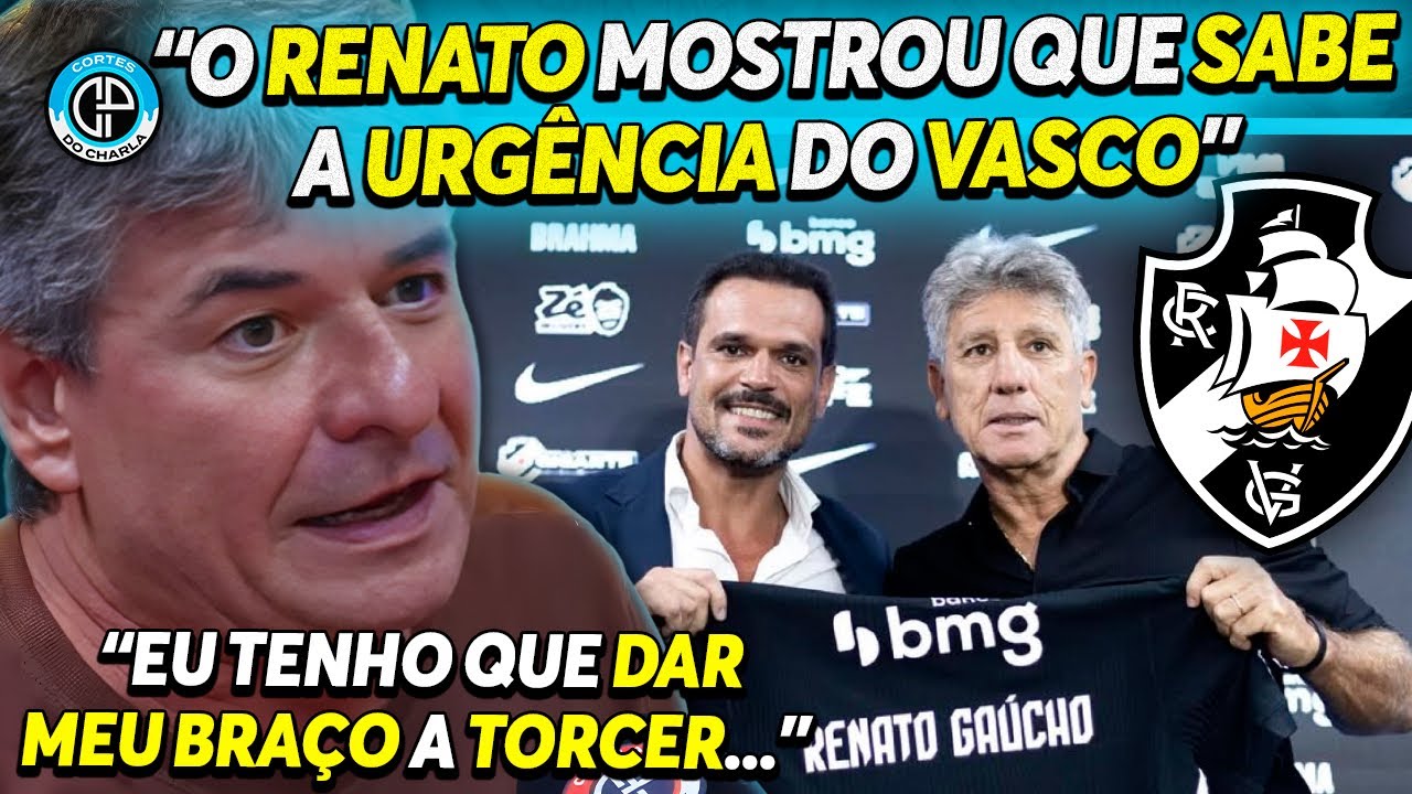 BRUNO AZEVEDO ANALISA A COLETIVA DE APRESENTAÇÃO DE RENATO GAÚCHO NO VASCO