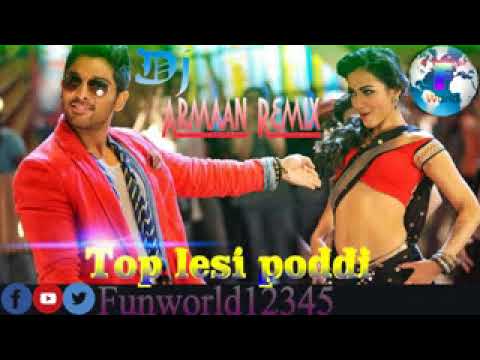 Top Lesi PoddiDj Armaan RemixTelugu dj SongAllu Arjun, Catherine low