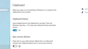 How to Enable or Disable Clipboard History Windows 10