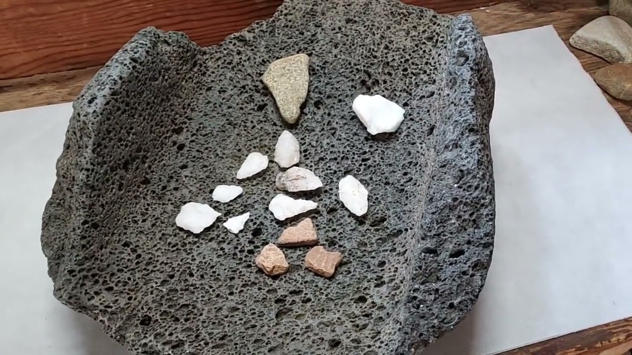 Native American Stone Tools And Artifacts ~ REAL SURVIVORS ! - YouTube
