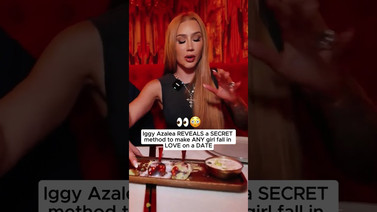 Iggy Azalea REVEALS A SECRET Method To Make ANY Girl Fall In LOVE On DATE N3on N3onclips