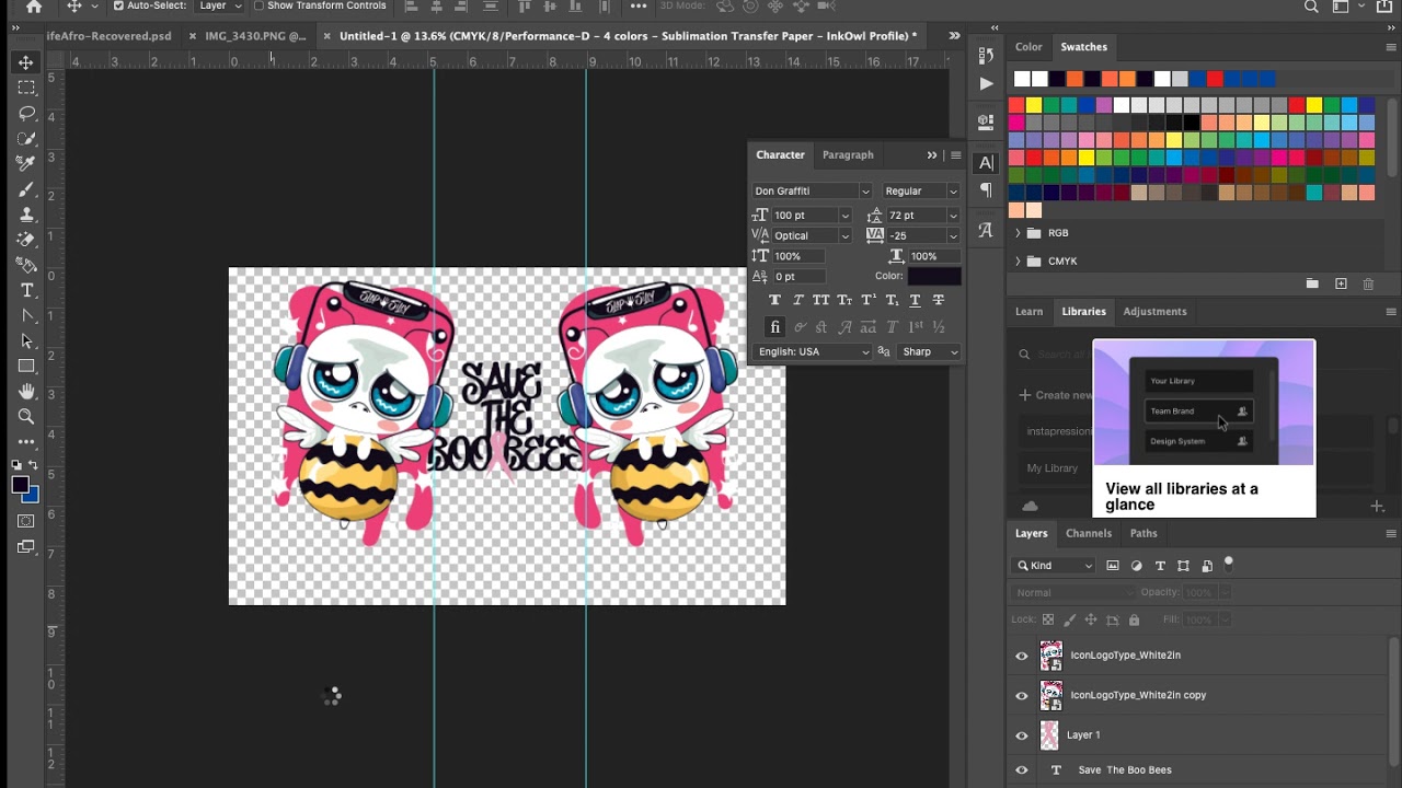 How To Use Your Sublimation Printer Profile In Photoshop Rough Draft How To Use Your Sublimation Printer Profile In Photoshop Rough Draft