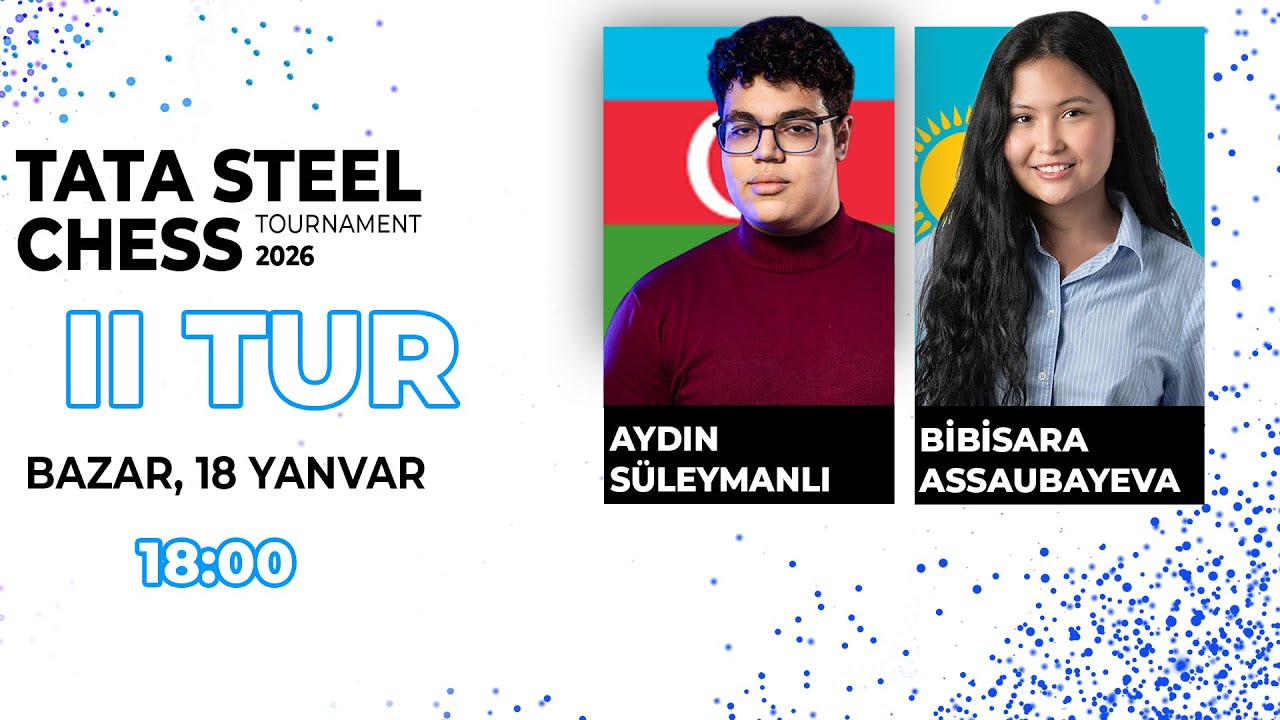 Aydından Daha Bir Qələbə Gələrmi? | II TUR | Tata Steel Chess 2026