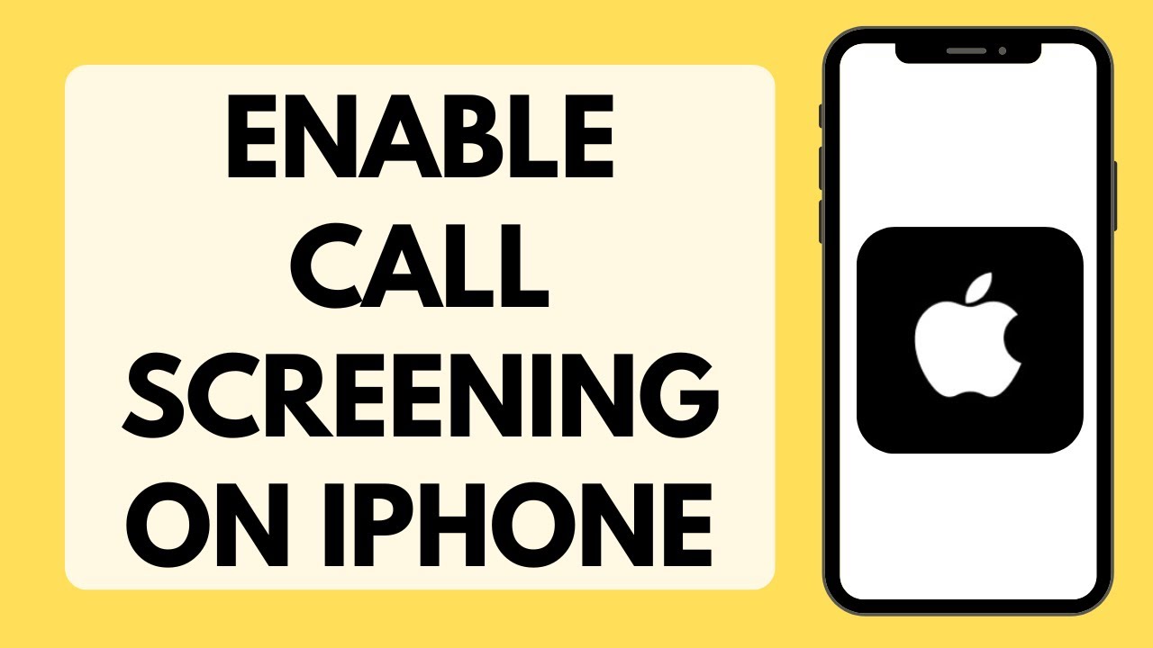 How To Enable Call Screening On iPhone (iOS 26) - YouTube
