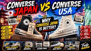 Converse Japan vs Converse USA | Why Converse Japan Is Better? Fredjo Clothing Store