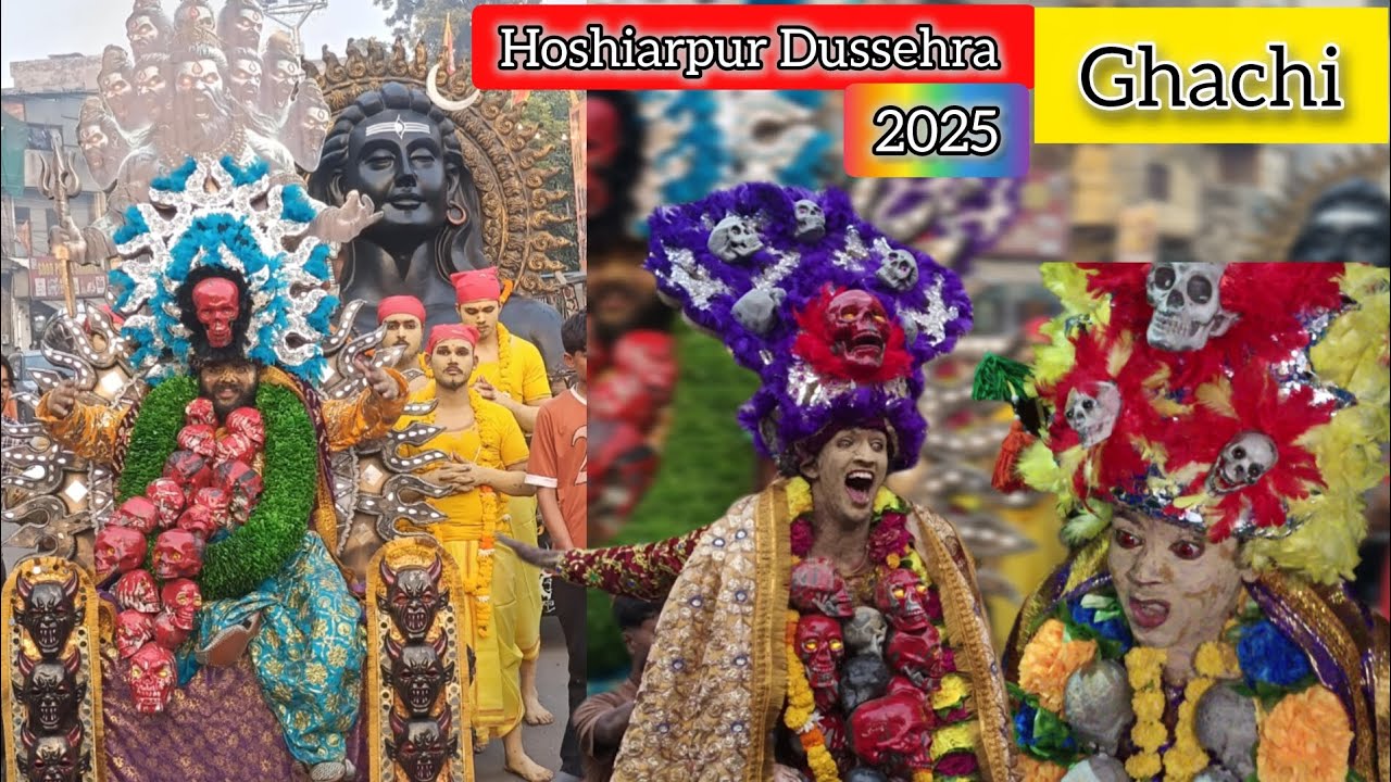 (Hoshiarpur) dussehra gachi/❤️ Shri Salasar Balaji Seva samiti 🙏❤️ Mahakal Bhairav Swaroop ❤️🙏