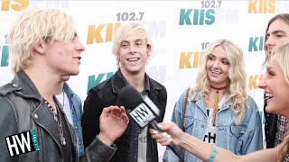 Video thumbnail of "R5 Give Advice To Their Younger Selves in GOOFY Interview! (WANGO TANGO 2015) | Hollywire"