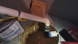 How to Clean and Maintain Sump Pump  Remove Iron Ochre (Bacteria)