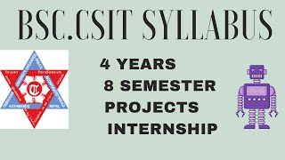 Bsc.Csit syllabus | Bsc.csit syllabus from first semester to eight semester | Bsc.csit subject list|