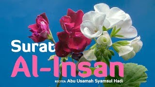MUROTTAL MERDU | Surat Al-Insan | Ust  Abu Usamah Syamsul Hadi
