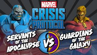 Marvel Crisis Protocol - Battle Report Ep 60 - Servants of the Apocalypse v Guardians of the Galaxy