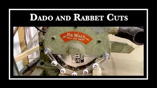 Dados and Rabbets on the Radial Arm Saw