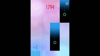 Piano tiles 2 star clock 3677 score! (16tps) screenshot 5