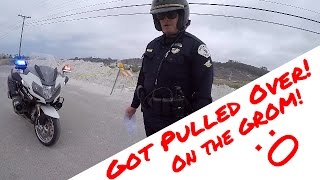 Pulled over on the Grom! | Bike Review 2.5k Miles | 100+ Subs
